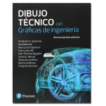 Dibujo técnico con gráficas de ingeniería vignette